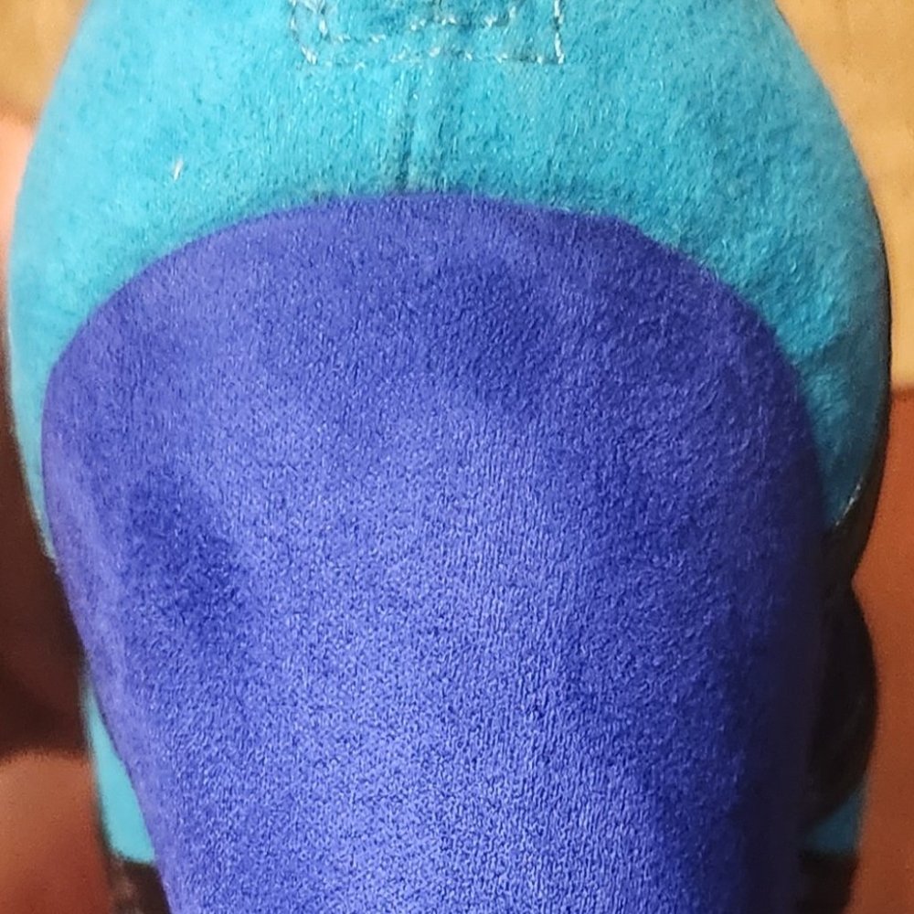 Blue geometric design wedge shoes from Gianni Bini - Picture 5 of 5